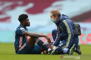 Arteta beberkan rasa frustrasi Thomas Partey yang cedera lagi