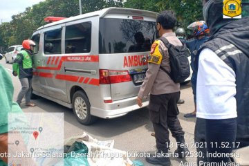 Polisi selidiki kecelakaan tewaskan penyeberang di Lenteng Agung