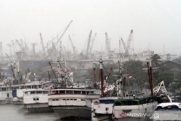 Rabu, cuaca cerah berawan di pelabuhan Jakarta