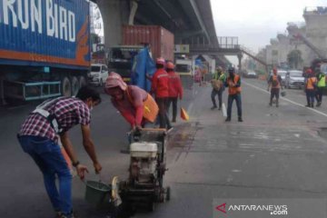 Jasa Marga kembali perbaiki ruas Tol Jakarta-Cikampek