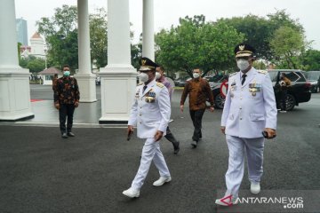 Presiden Jokowi lantik Gubernur-Wagub Kalimantan Utara 2021-2024