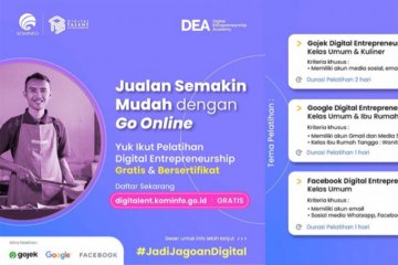 Kominfo buka pendaftaran Digital Talent Scholarship 2021