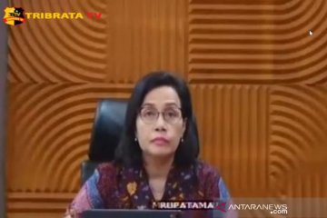 Sri Mulyani: Kontraksi ekonomi RI masih moderat dibanding negara lain