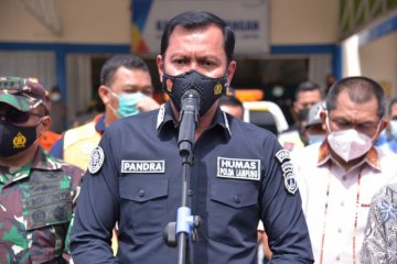 Polda Lampung cek limbah medis di TPA Bakung