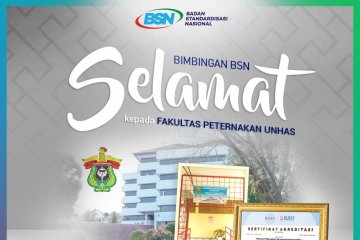 Laboratorium Peternakan Unhas pertama raih akreditasi SNI di Indonesia