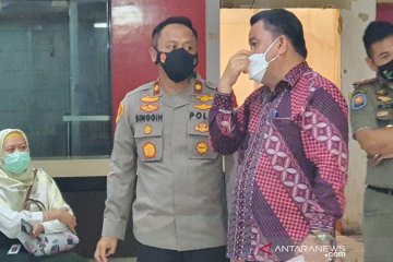 TNI-Polri perkuat kegiatan vaksinasi massal pedagang Tanah Abang