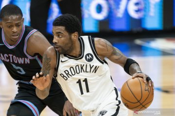 Cedera, Kyrie Irving absen saat Nets lawan Mavericks