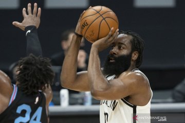 Harden bakal absen bela Nets di gim ketiga playoff NBA