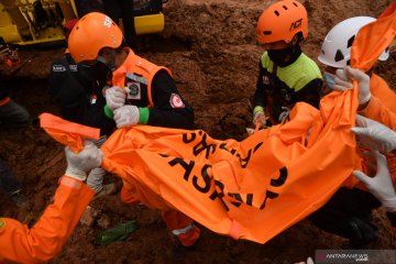 Hari keenam, petugas fokus cari satu korban tanah longsor Nganjuk