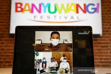 Menparekraf dukung Banyuwangi Festival 2021 wujudkan Kampanye BWI