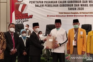 KPU tetapkan Rohidin-Rosjonsyah sebagai Gubernur dan Wagub Bengkulu