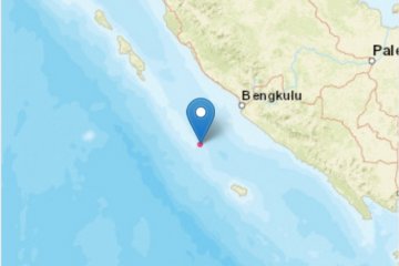 Gempa magnitudo 5,1 dirasakan cukup kuat oleh warga Kota Bengkulu