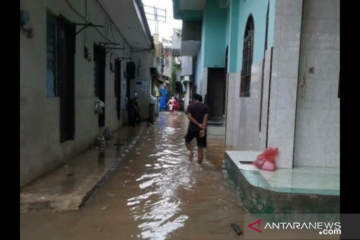 Sejumlah titik di Kembangan tergenang air hingga 40 sentimeter