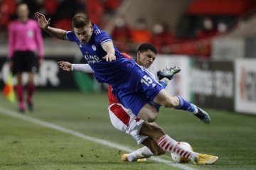 Leicester imbang 0-0 lawan Slavia, PSV takluk di tangan Olympiakos
