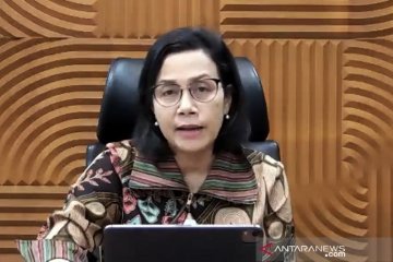 Sri Mulyani: Pendapatan negara Januari 2021 terkontraksi 4,8 persen