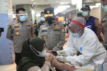 RS Polri terjunkan tim medis pada vaksin pedagang Tanah Abang