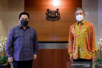 Erick Thohir mengajak Singapura untuk mempererat kerja sama ekonomi