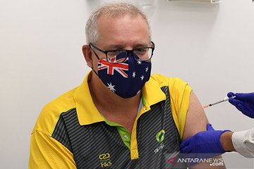 Morrison sebut vaksin COVID-19 "langkah besar" menuju kembali normal