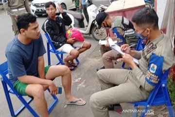 Satgas COVID-19 Lebak, Banten gelar razia masker, didenda dan dihukum