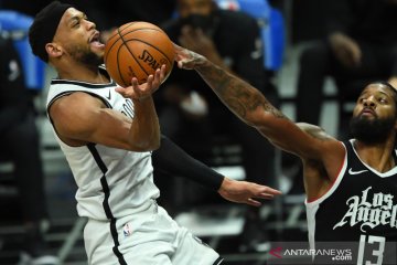 NBA: Nets kalahkan LA  Clippers 112 - 108