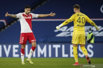 Liga Prancis: Monaco kalahkan PSG 2-0