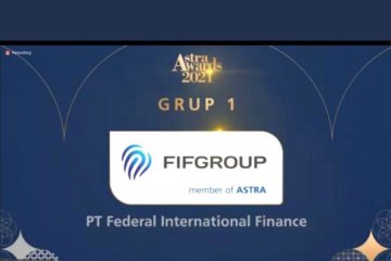 FIFGROUP terpilih sebagai perusahaan terbaik dalam Astra Awards 2021