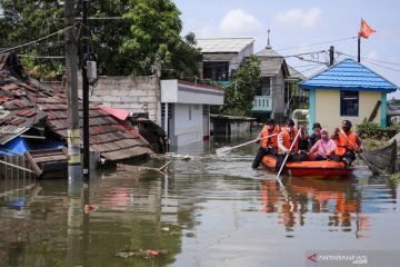 Banjir di Perumahan Total Persada