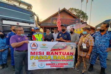 Komunitas Aceh kirim bantuan korban banjir ke Terengganu