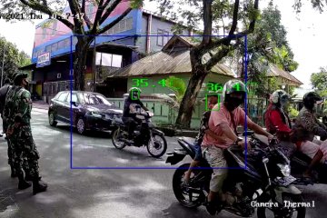 Pemkot Ambon terapkan CCTV thermal scan saat operasi yustisi