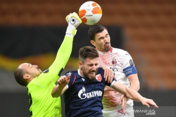 Dua kali seri, Milan lolos ke 16 besar Liga Europa