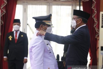 Gubernur Sulsel melantik 11 kepala daerah