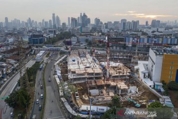 Pembangunan Pasar Senen Jaya I dan II