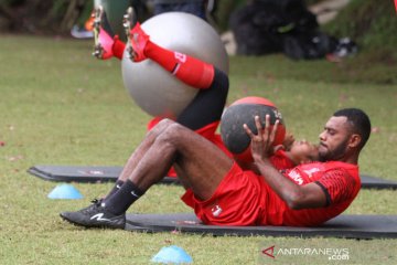 Madura United berlatih jelang turnamen Piala Menpora