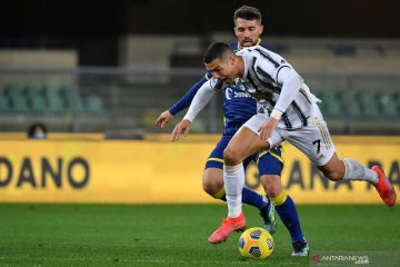 Juventus gagal bawa pulang tiga poin dari kandang Verona