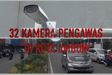 32 Kamera pengawas dipasang di Kota Ambon