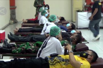 Bantu penyembuhan pasien di Bali, TNI Polri donor plasma konvalesen