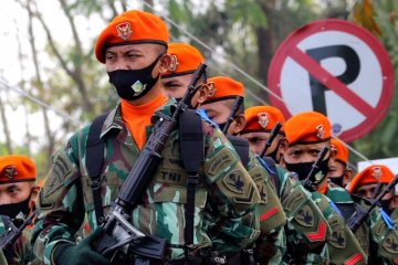 Gelar pasukan operasi gaktib dan yustisi POM TNI 2021