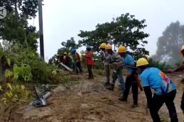 Jaringan listrik wilayah terdampak gempa Sulbar pulih 100%