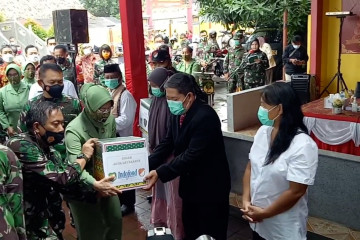 Pangdam Jaya bantu masyarakat sekitar vihara Kota Tangerang