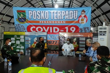 Aster Kodam III Siliwangi sidak Posko COVID-19 Cilegon