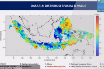 BMKG petakan 10 wilayah berpotensi gempa dan tsunami