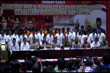 Upaya pemerintah berantas mafia tanah