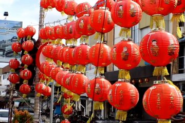 2.500 lampion sambut Tahun Baru Imlek 2021 di Pontianak