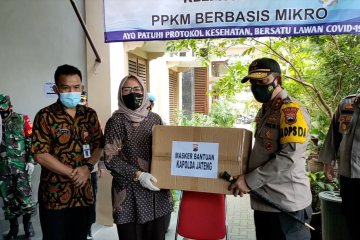 Kapolda Jateng cek pelaksanaan PPKM mikro di Solo