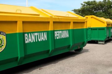 Kontainer sampah untuk  masyarakat Palangka Raya