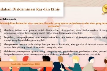 Tekan rasialisme, Komnas HAM sebut UU harus jadi tolok ukur