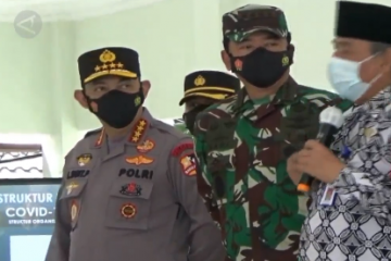 Tinjau Sleman, Panglima TNI dan Kapolri nilai PPKM berhasil