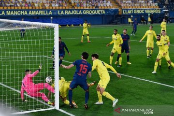 Gol bunuh diri warnai kemenangan Atletico di Villarreal