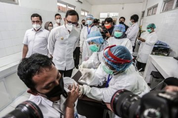 Pemkot Bogor jadwalkan vaksinasi COVID-19 tahap kedua pada Maret-April