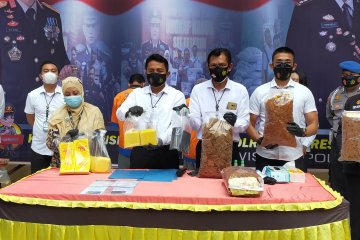 Diduga untuk bahan makanan, Polisi sita 1,4 ton boraks di Sidoarjo